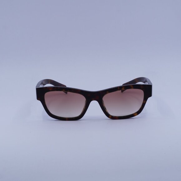 Prada PRB09S 17N50L Sunglasses Root Havana Butterfly Frame, Brown Lenses - Picture 2 of 10